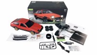 21103 AE86 Sprinter Trueno Scale Drift Racing Car 1op18 RTR rood www.twr-trading.nl 02